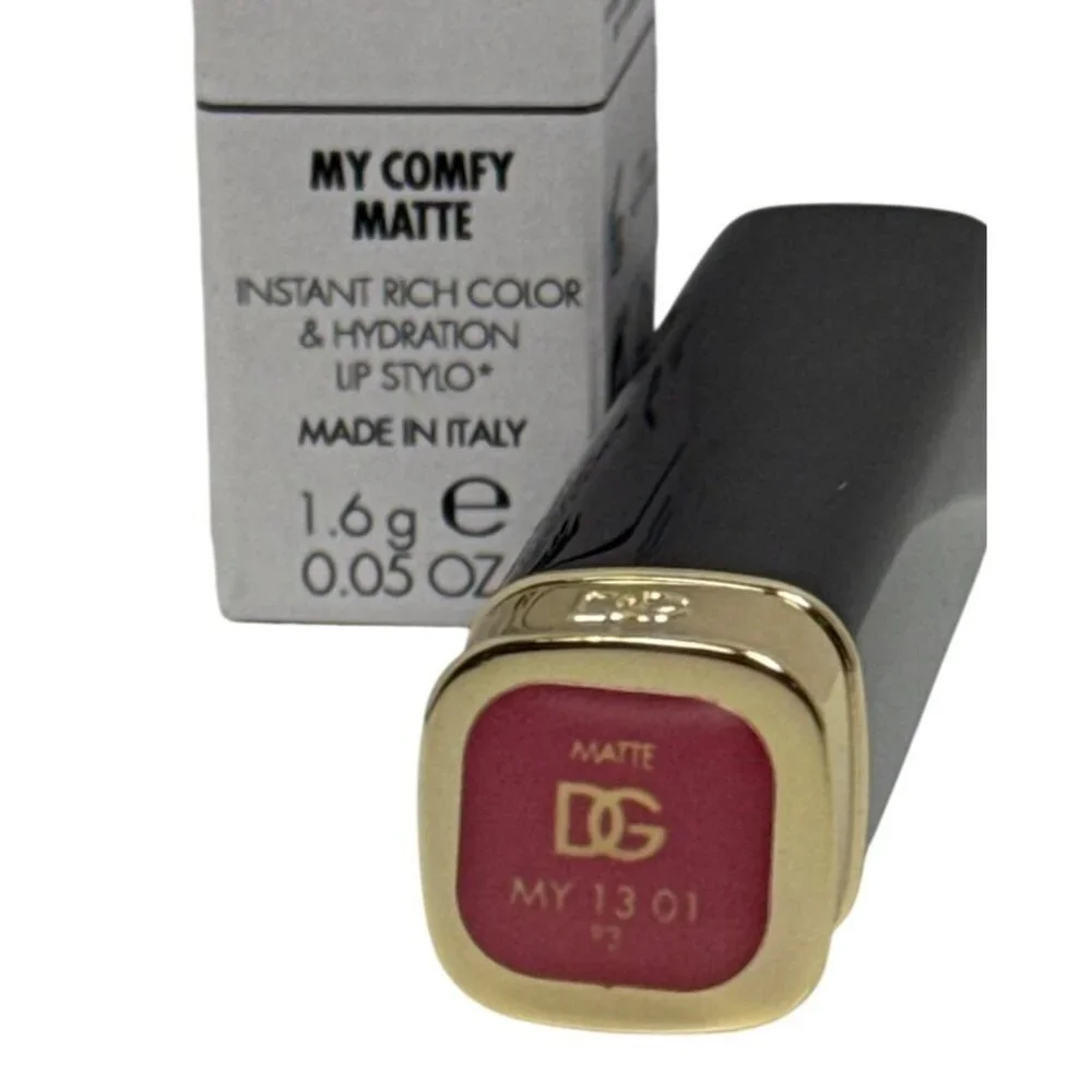 Dolce & Gabbana My Comfy Matte Lipstick Lip Stylo MY 13.01 Fair Pink Rich Color